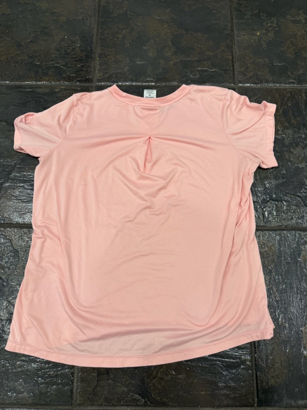 Members Mark Pink Active Tee XS Short Sleeve Athletic Top - Picture 3 of 6
